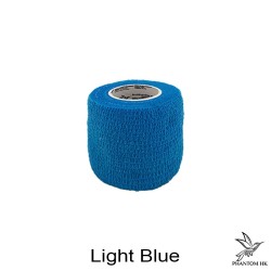 Bandagem Phantom HK - 5cm x 4,5m Esticado - Lisa - Light Blue