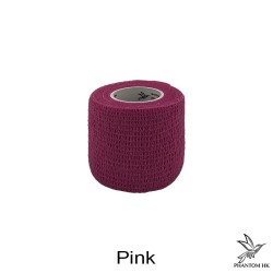 Bandagem Phantom HK - 5cm x 4,5m Esticado - Lisa - Pink