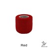 Bandagem Phantom HK - 5cm x 4,5m Esticado - Lisa - Red