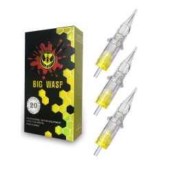 Cartucho Transparente Big Wasp - 05 Bucha 0,35mm MT