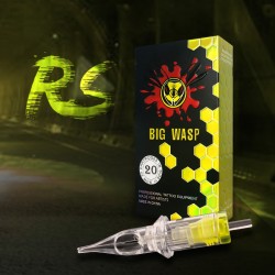 Cartucho Transparente Big Wasp - 05 Bucha 0,35mm MT