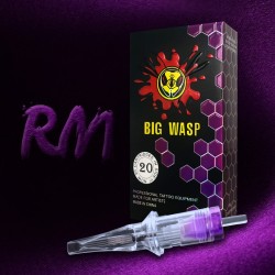 Cartucho Transparente Big Wasp - 11 Magnum Curvada 0,35mm MT