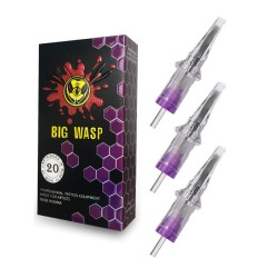 Cartucho Transparente Big Wasp - 11 Magnum Curvada 0,35mm MT