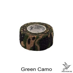 Bandagem Phantom HK - 2,5cm x 4,5m - Estampada - Green Camo