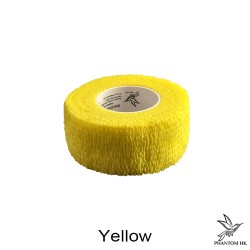 Bandagem Phantom HK - 2,5cm x 4,5m Esticado - Lisa - Yellow