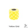 Bandagem Phantom HK - 5cm x 4,5m Esticado - Estampada - Yellow Grid