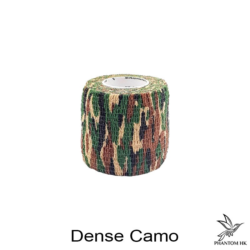 Bandagem Phantom HK - 5cm x 4,5m Esticado - Estampada - Dense Camo