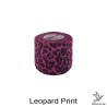 Bandagem Phantom HK - 5cm x 4,5m Esticado - Estampada - Leopard Print