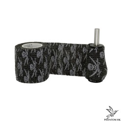 Bandagem Phantom HK - 5cm x 4,5m Esticado - Estampada - Skull