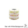 Bandagem Phantom HK - 5cm x 4,5m Esticado - Estampada - Star with White Background