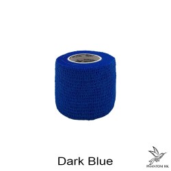Bandagem Phantom HK - 5cm x 4,5m Esticado - Lisa - Dark Blue